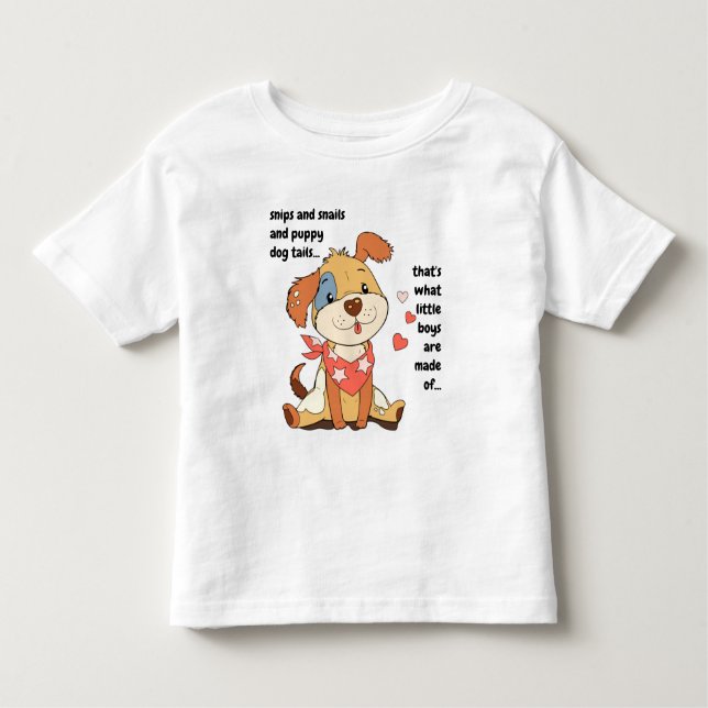 Camiseta Infantil atiradores e caracóis...cachorrinho de bandana gir (Frente)