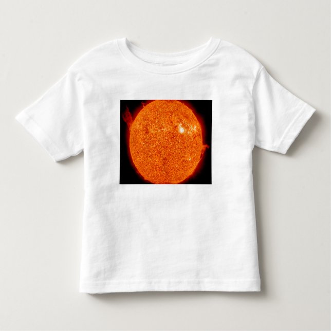 Camiseta Infantil Atividade solar no Sol (Frente)