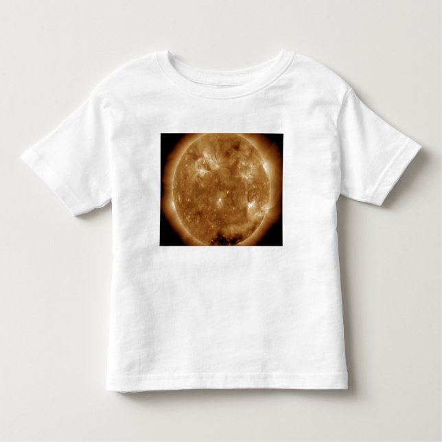 Camiseta Infantil Atividade solar no Sol 5 (Frente)