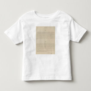 Camiseta Infantil Atlas da legenda à geologia do distrito de Aspen