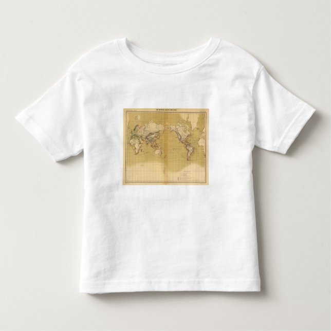 Camiseta Infantil Atlas de 1550 (Frente)