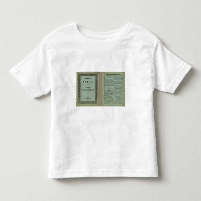 Camiseta Infantil Atlas moderno (Frente)