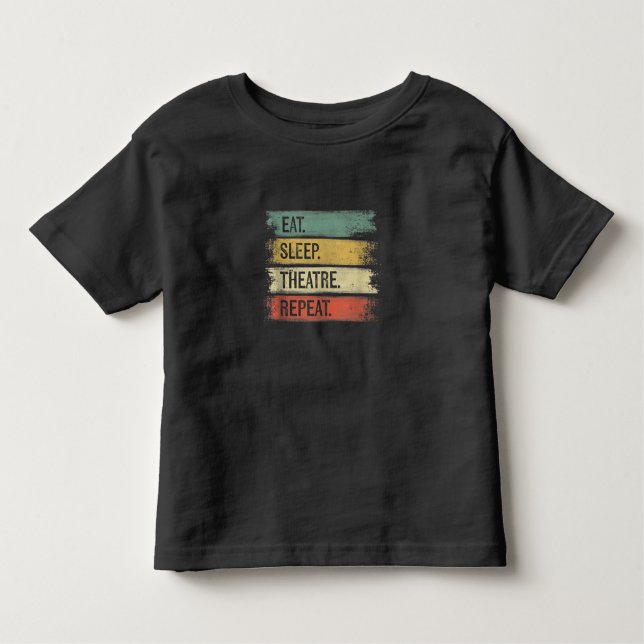 Camiseta Infantil Ator de presentes técnicos no teatro de operações  (Frente)