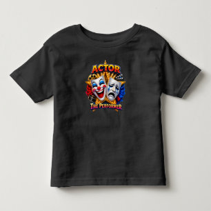 Camiseta Infantil Ator - O Performer Jersey Fino Escuro