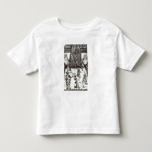 Camiseta Infantil Atores cómicos no desempenho, 1662
