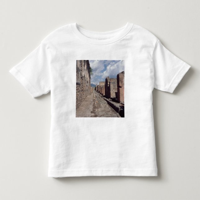 Camiseta Infantil Através de di Stabia (Frente)