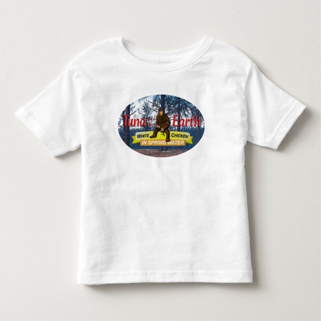 Camiseta Infantil Atum da Terra (Frente)