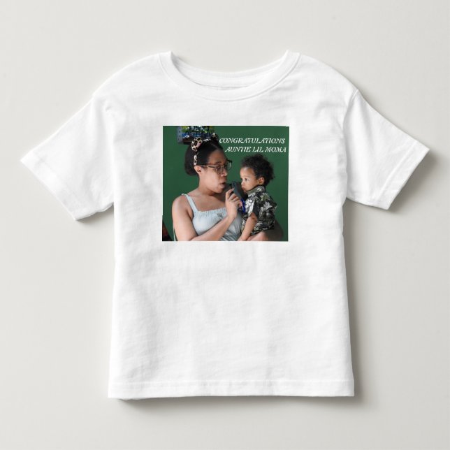 CAMISETA INFANTIL AUNTIE LIL MOMA (Frente)