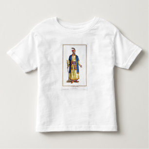 Camiseta Infantil Aurengzeb, grande Khan das hordas Mongol do Re