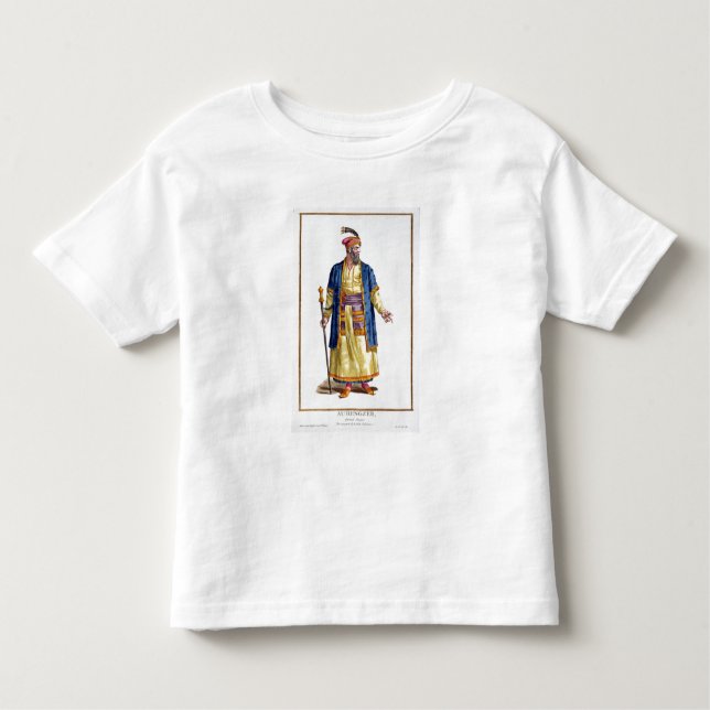 Camiseta Infantil Aurengzeb, grande Khan das hordas Mongol do Re (Frente)
