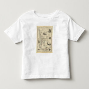 Camiseta Infantil Austrália Ocidental, rio da cisne