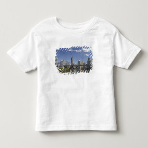Camiseta Infantil Austrália, Queensland, Brisbane, Story Bridge,