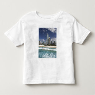 Camiseta Infantil Austrália, Queensland, Costa Dourada, Surfistas