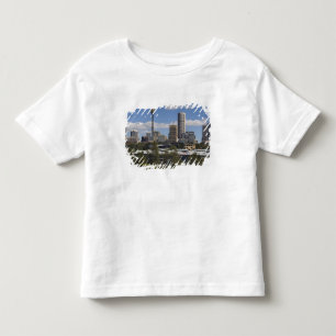 Camiseta Infantil Austrália, Sydney, Potts Point. Horizonte de Sydne