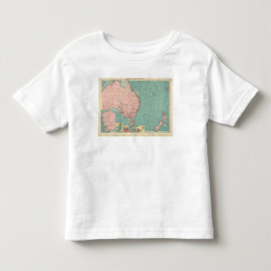 Camiseta Infantil Australiano, portos de Nova Zelândia