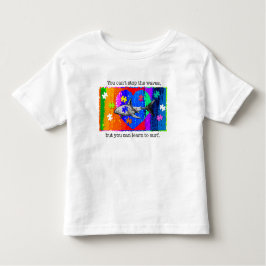 Camiseta Infantil Autism Shark 4T WHITE