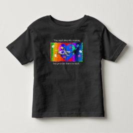 Camiseta Infantil Autismo Shark 3T PRETO