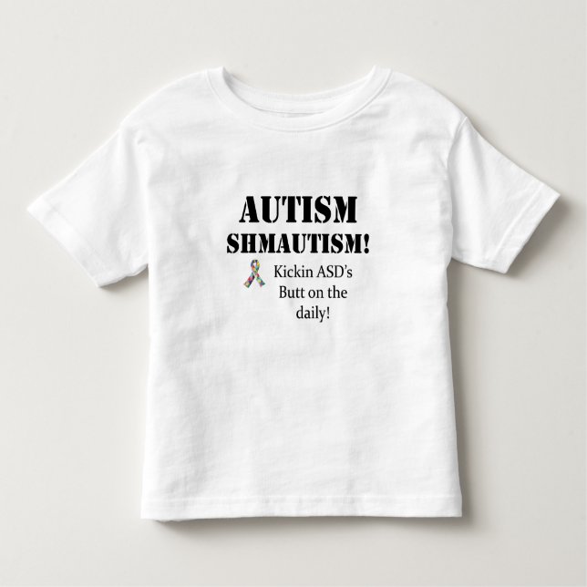 Camiseta Infantil Autismo Shmautism! (Frente)