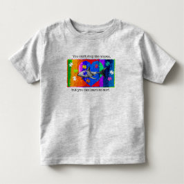 Camiseta Infantil Autismo Tubarão 4T CINZA