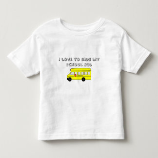 Camiseta Infantil Auto escolar amarelo