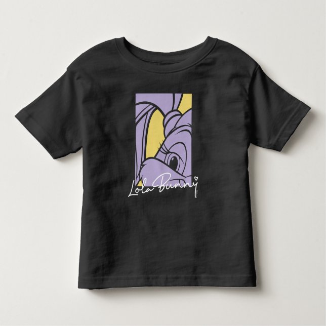 Camiseta Infantil Autógrafo do Retrato de Lola (Frente)