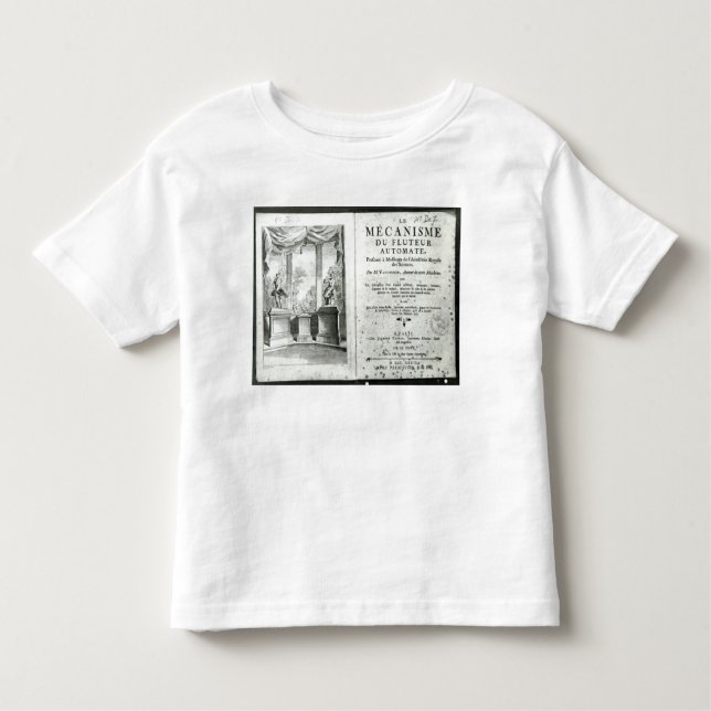 Camiseta Infantil Autômatos, ilustração do frontispiece (Frente)