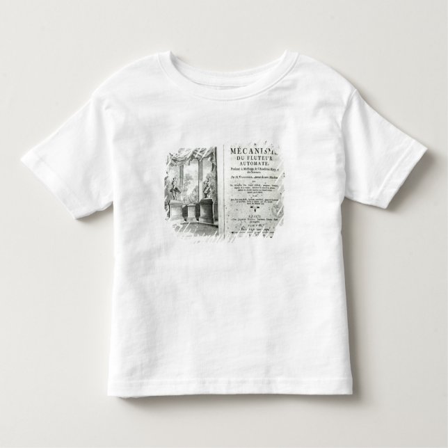 Camiseta Infantil Autômatos, ilustração do frontispiece (Frente)