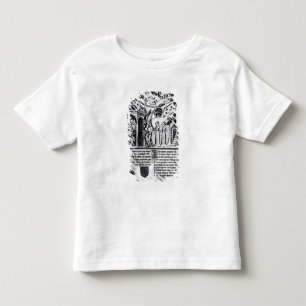 Camiseta Infantil autor que recebe o amor que traz pensamentos