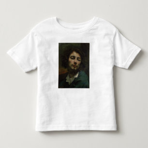 Camiseta Infantil Autorretrato ou O Homem com Pipe, c.1846