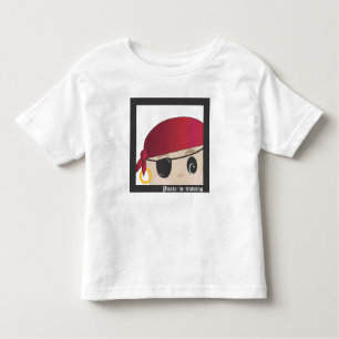 Camiseta Infantil Avast! Um pirata em treinar Scallywag júnior