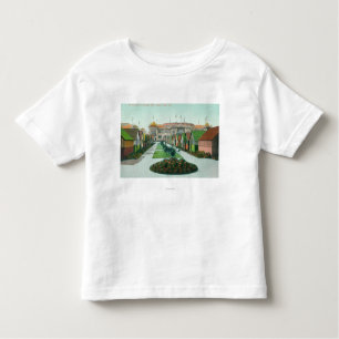 Camiseta Infantil Avenida ViewSanta Cruz da cidade da casa de campo,