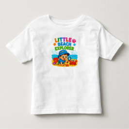 Camiseta Infantil 🏝️ Aventura no Oceano Cartoon Para Crianças Peque