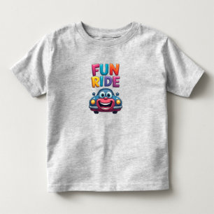 Camiseta Infantil 🎉 Aventuras Divertidas de Estrada para Crianças P
