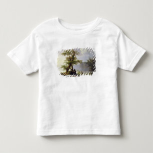 Camiseta Infantil Aves aquáticas da caça, 1828