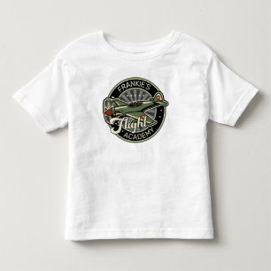 Camiseta Infantil Avião de Guerra de Caça Militar da Segunda Guerra