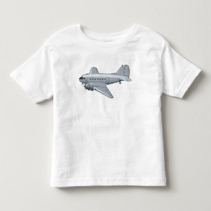 Camiseta Infantil Avião retrógrado de animação