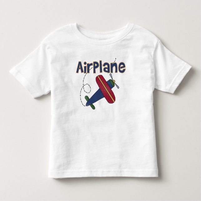 Camiseta Infantil Avião Voador (Frente)
