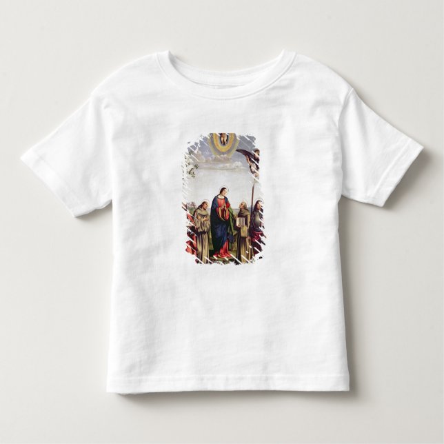 Camiseta Infantil Aviso e santos, 1500 (Frente)