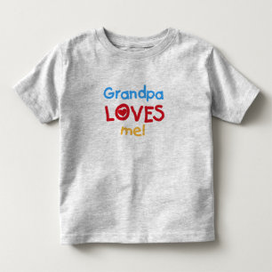 Camiseta Infantil Avô me ama