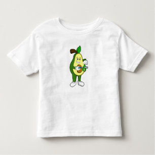 Camiseta Infantil Avocado como cabeleireiro com Razor