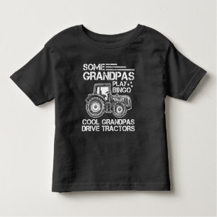 Camiseta Infantil Avós da Fazenda do Avô do Trator