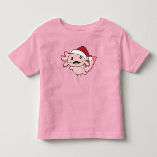 Camiseta Infantil Axolotl Felry Natal Axolotl