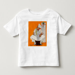 Camiseta Infantil Azuis do dia da acção de graças