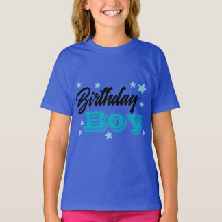 Camiseta Infantil Azul Brilhante – Divertida, Conf