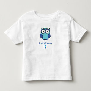 Camiseta Infantil Azul de Aniversário Personalizado