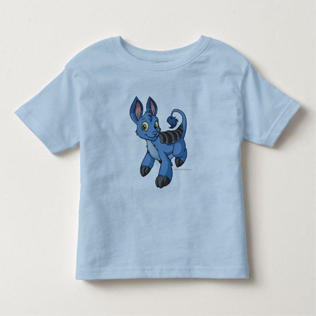 Camiseta Infantil Azul de Bori (Frente)