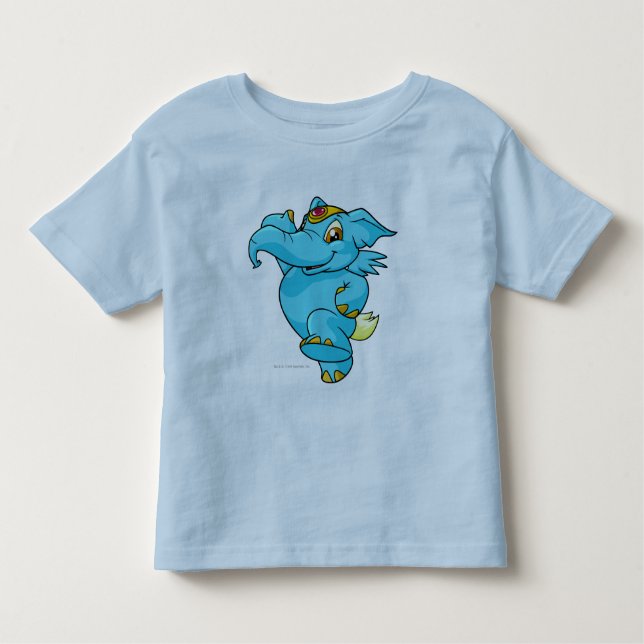 Camiseta Infantil Azul de Elephante (Frente)