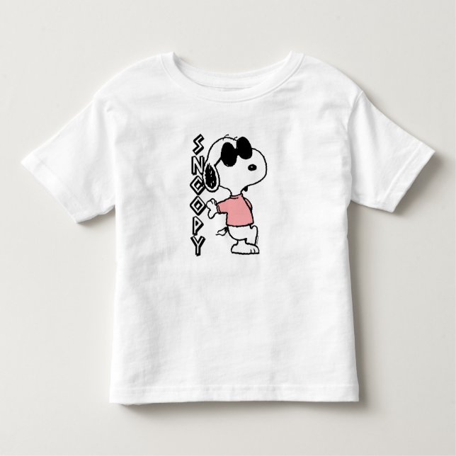 Camiseta Infantil B07CH4K8H4_Peanuts   Snoopy Joe Cool (Frente)