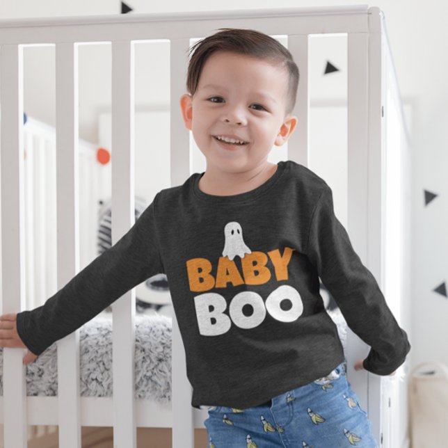 Camiseta Infantil BABY BOO TODDLERS HALLOWEEN T-Shirt (Criador carregado)