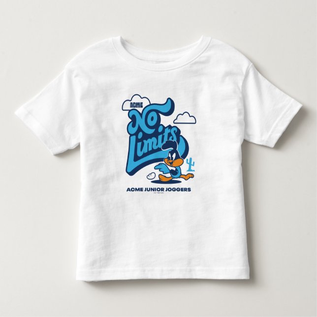 Camiseta Infantil Baby ROAD RUNNER™ - Sem limites (Frente)